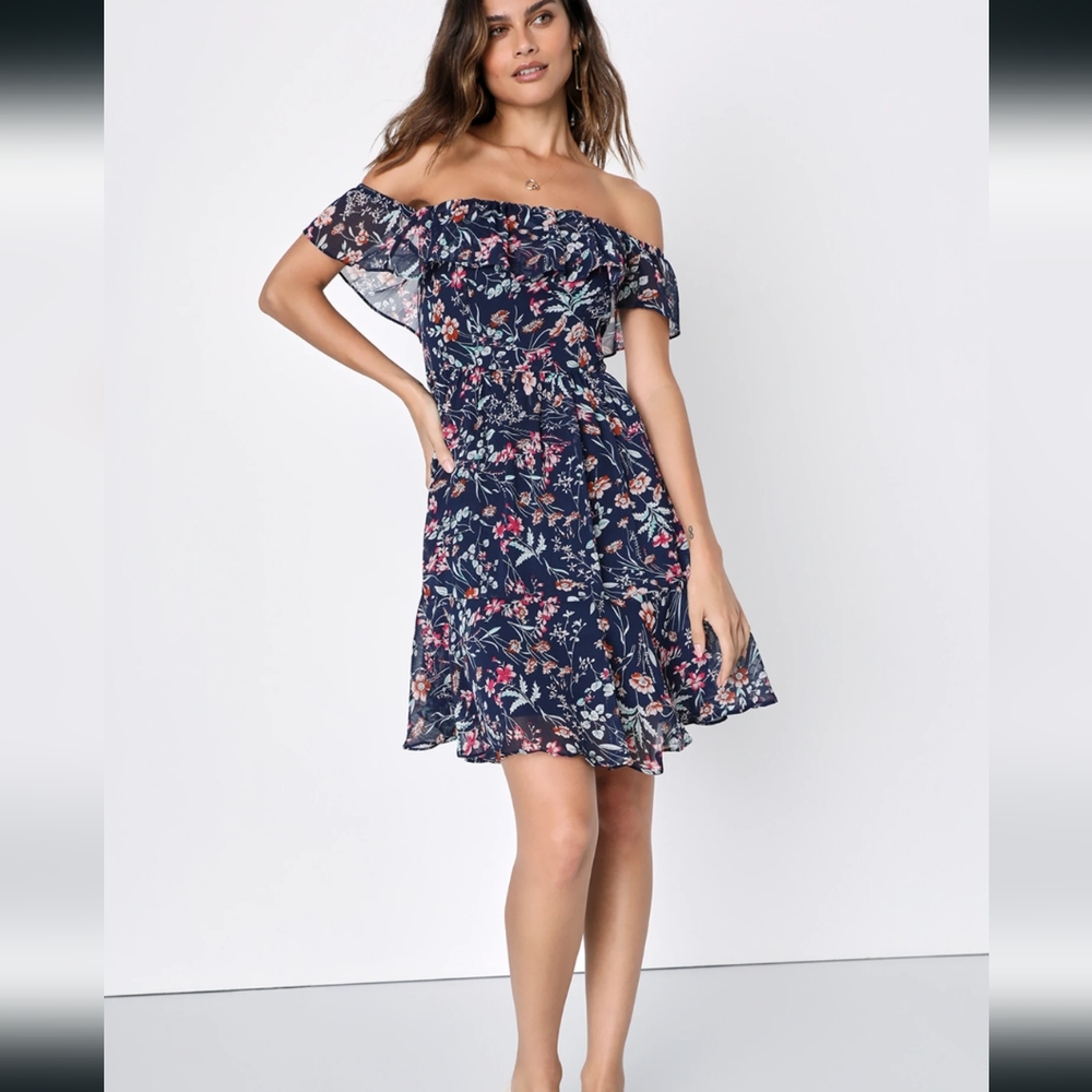 Lulus My favorite off shoulder dress